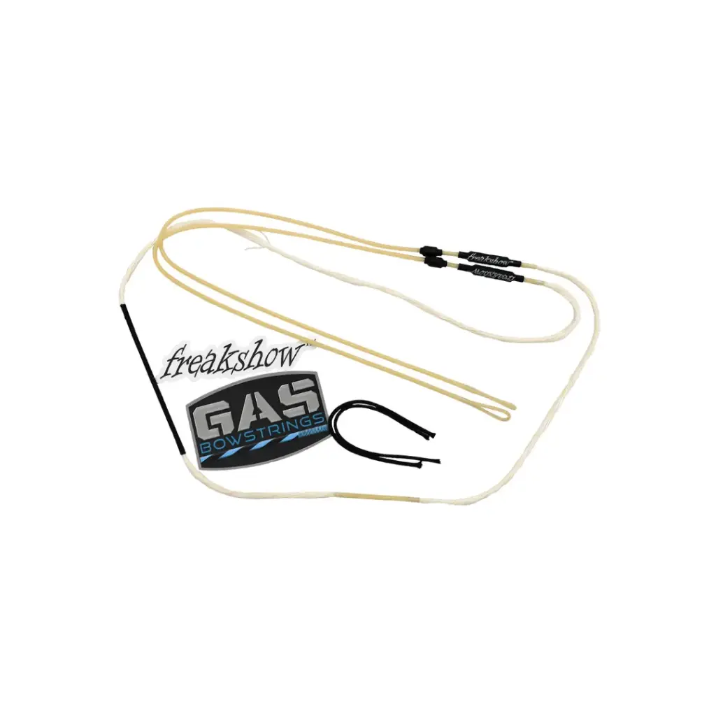 GAS BOWSTRING COMPOUND FREAKSHOW™ CUSTOM SPLIT BUSS CABLE
